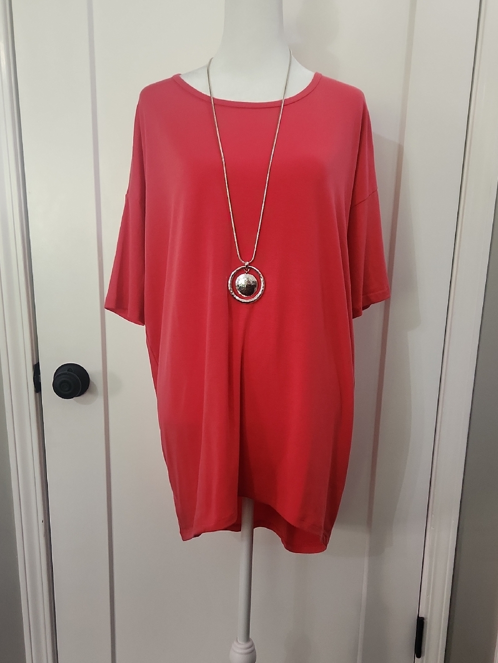 Pink High-Low T-Shirt